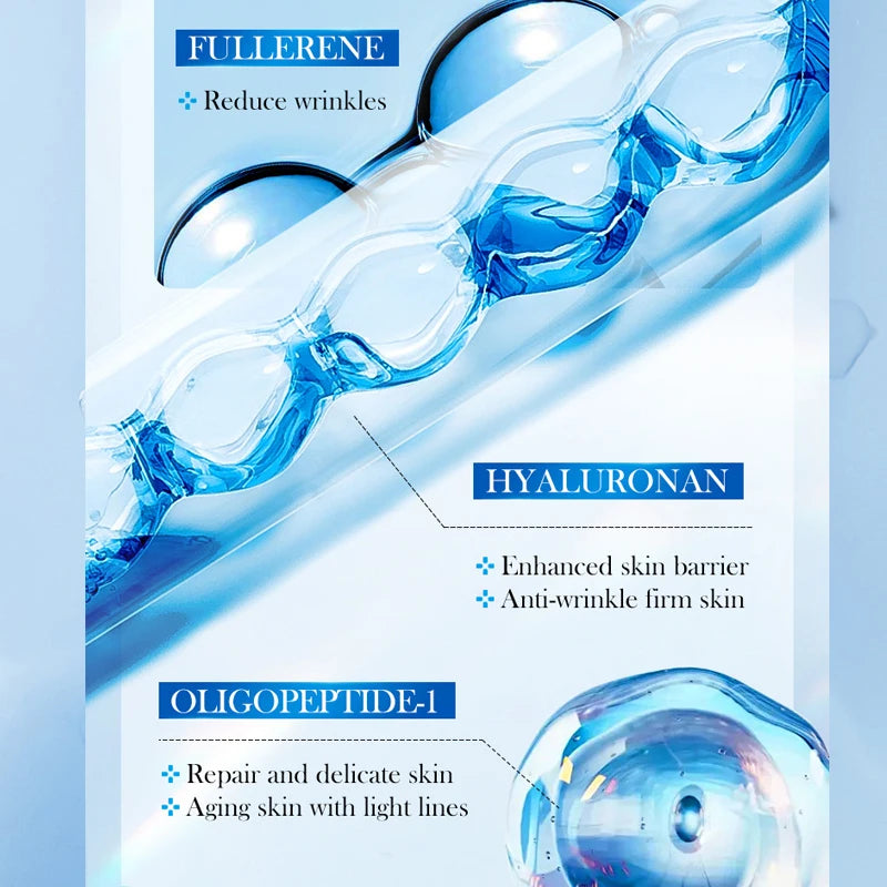 Hyaluronic Acid & Collagen Face Serum - Brightening & Lifting