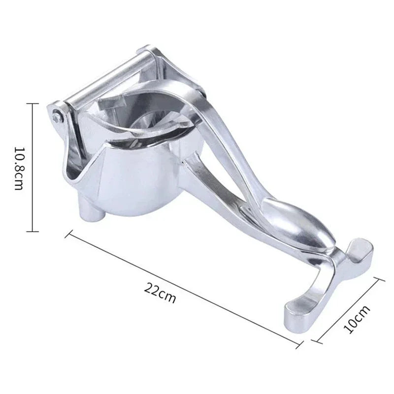 Premium Aluminum Alloy Manual Juice Squeezer - Hand Press Citrus Juicer