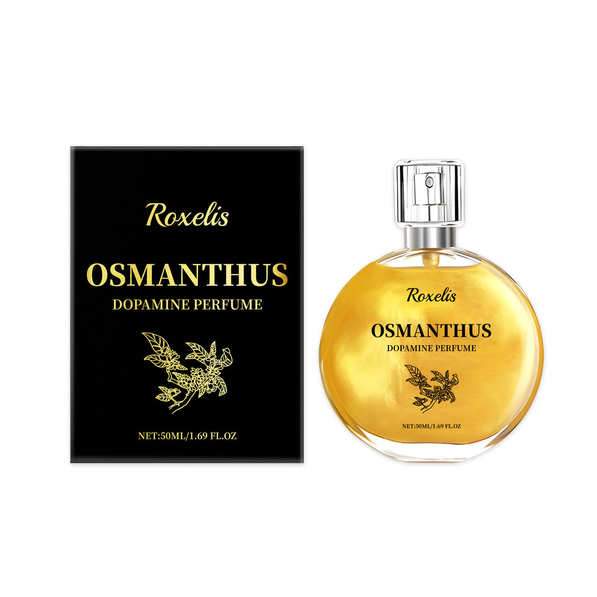 Osmanthus Gold Perfume Spray - Luxurious Floral Fragrance