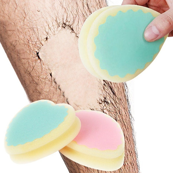 Gentle Hair Removal Sponge - Pain-Free Exfoliating Tool