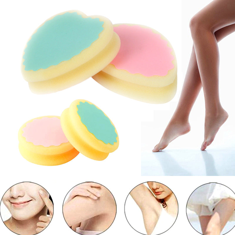 Gentle Hair Removal Sponge - Pain-Free Exfoliating Tool