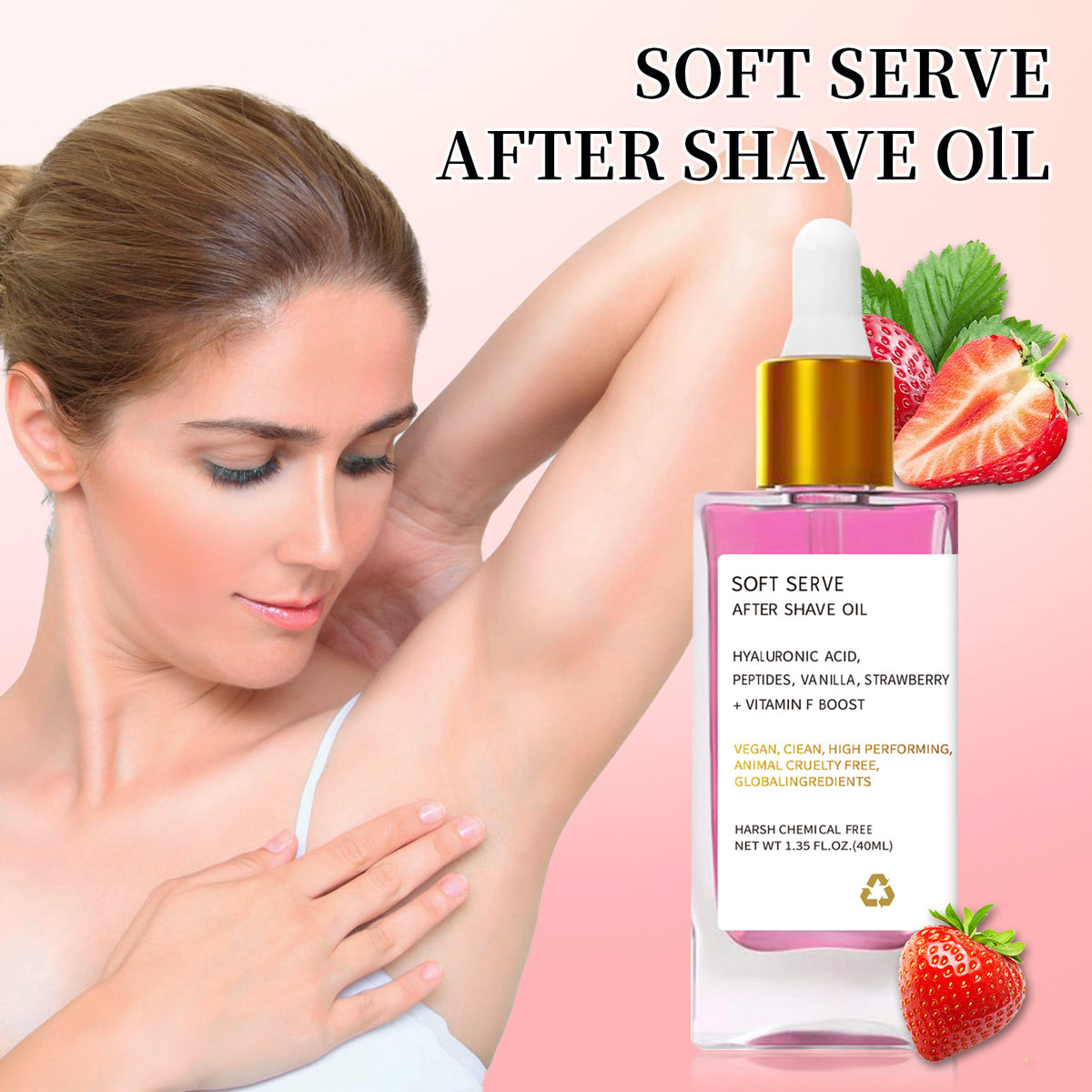 Soothing Post-Hair Removal Care Oil - Skin Calming Treatment