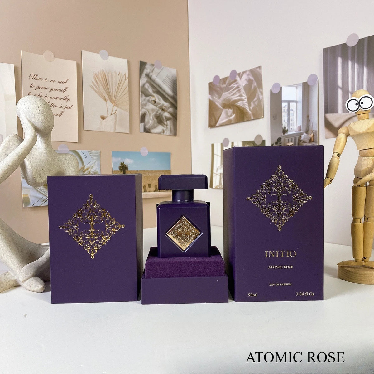 Arabic Oud Perfume - Vanilla Musk Rose Oriental Fragrance