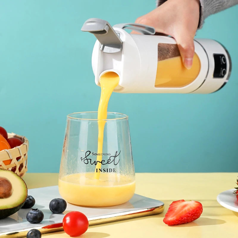 Portable Personal Blender - USB Rechargeable with Stainless Steel Blades