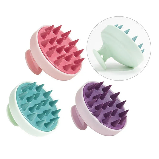 Silicone Scalp Massager & Shampoo Brush