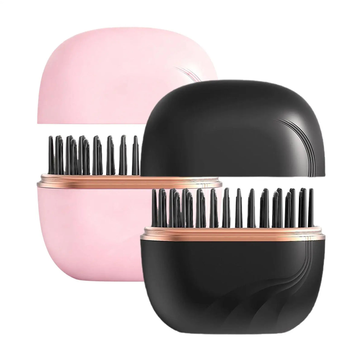 Cordless Hair Straightener Brush - Portable