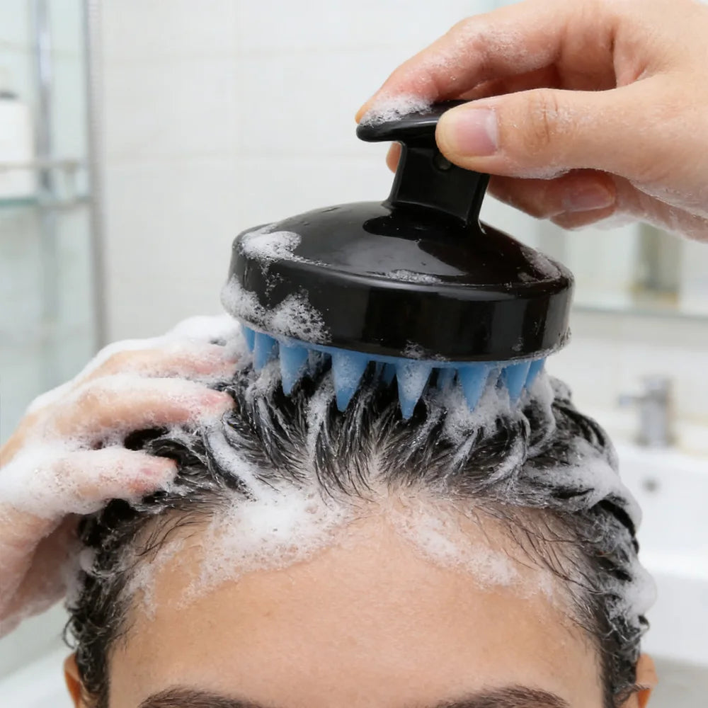 Soft Silicone Scalp Massager - Travel Size