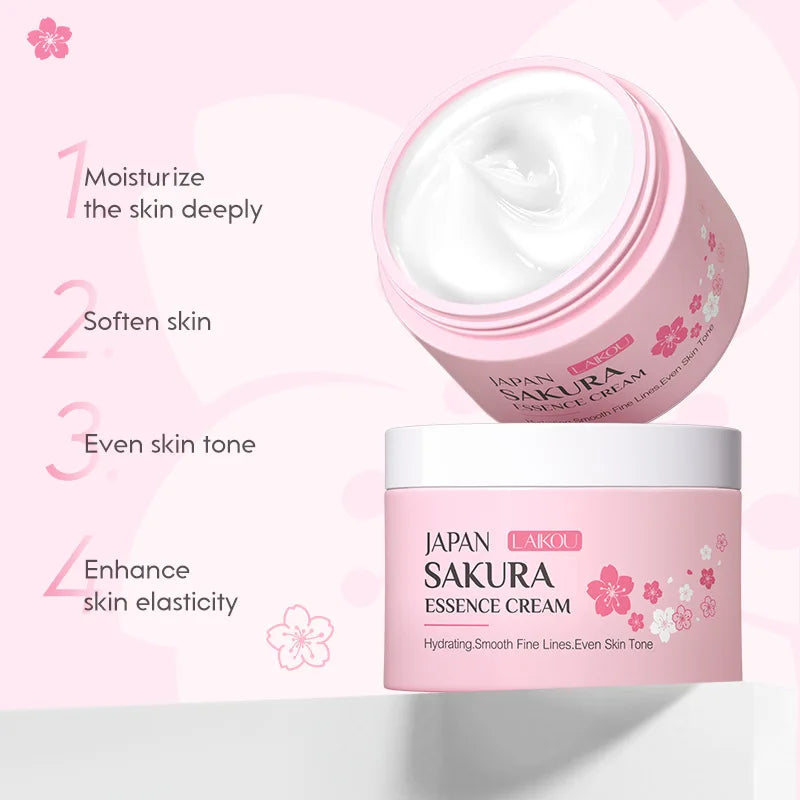 9-Piece Sakura Skincare Set - Complete Korean Beauty Routine