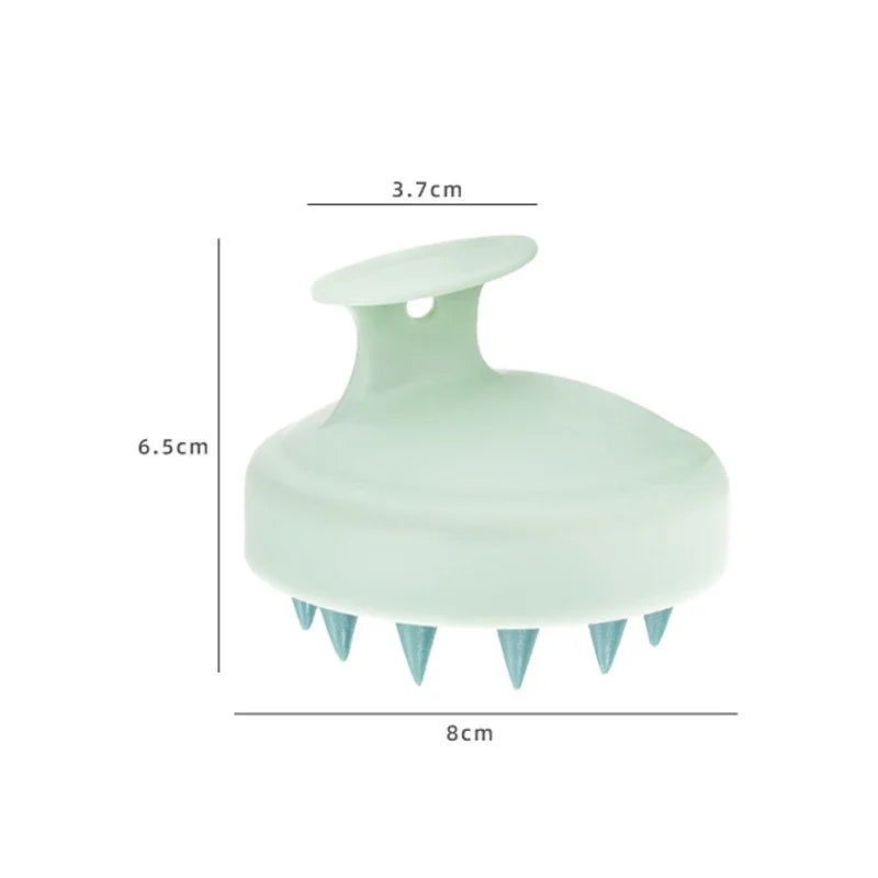 Silicone Scalp Massager & Shampoo Brush