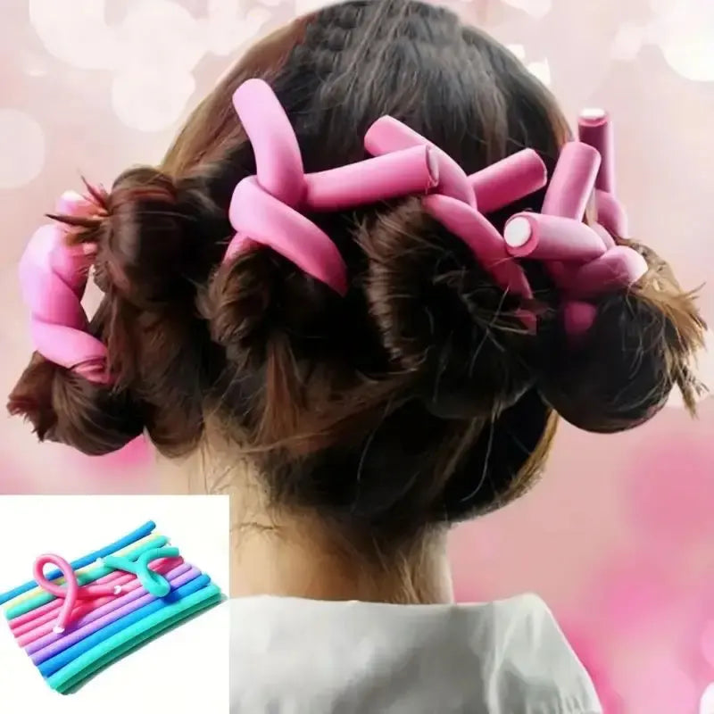 Heatless Hair Curling Bars - No-Damage Styling Sticks