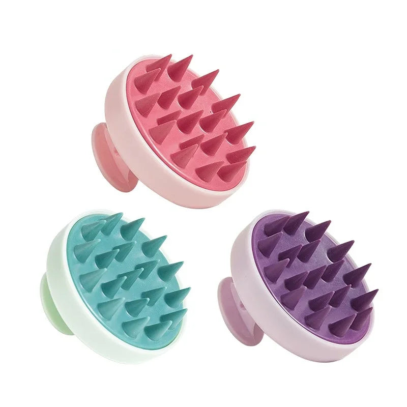 Silicone Scalp Massager & Shampoo Brush