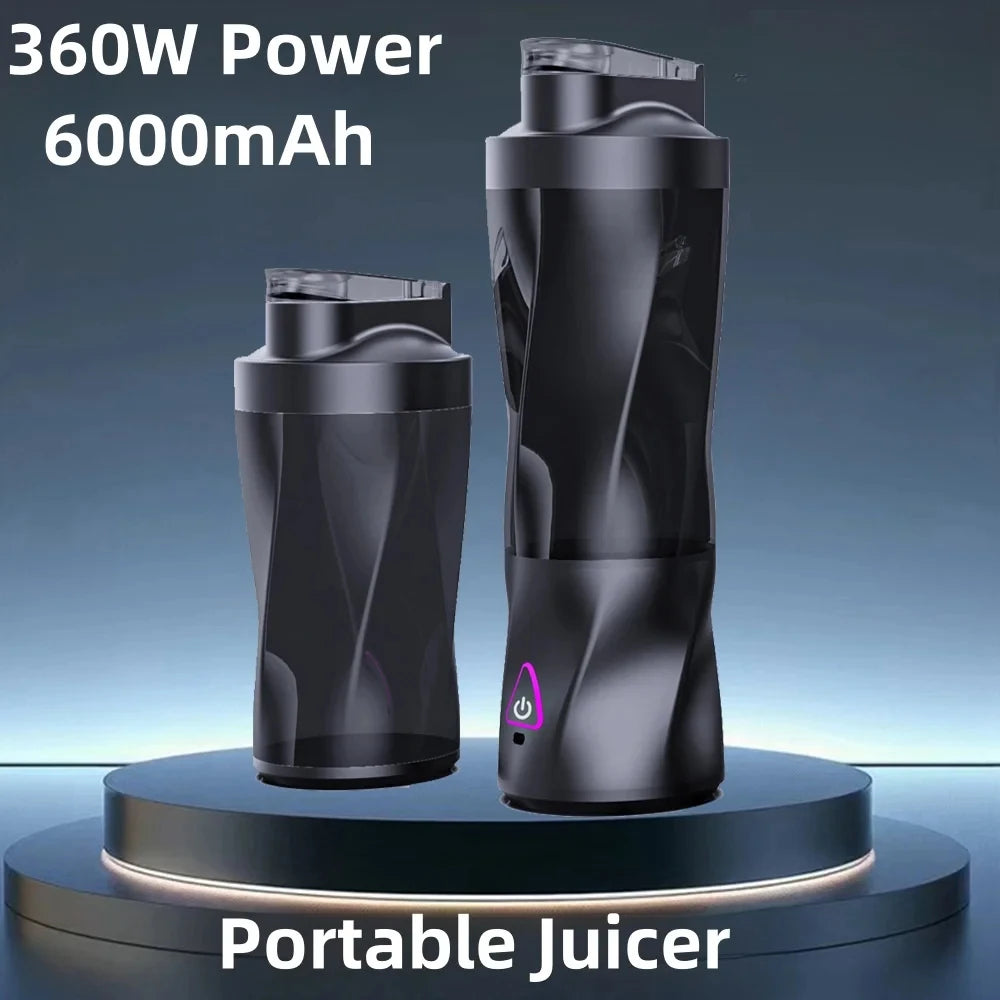 700ML Portable Electric Juicer - USB Rechargeable Blender