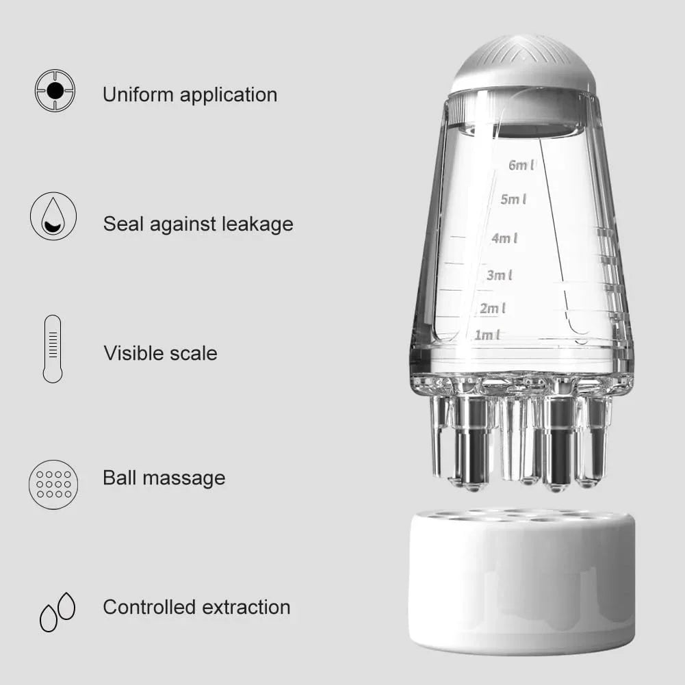 Scalp Applicator Roller with 6ml Capacity