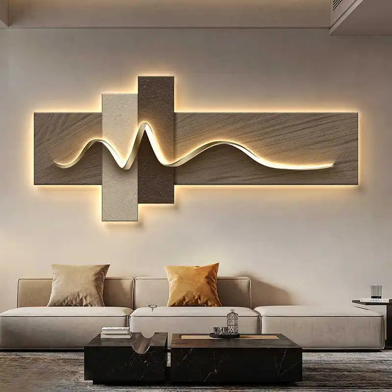 Decorative wall light fixture.