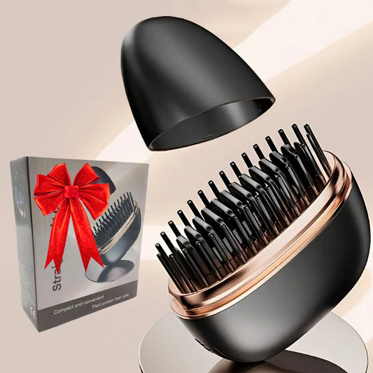Wireless Straightening Comb - USB Rechargeable Hair Styler
