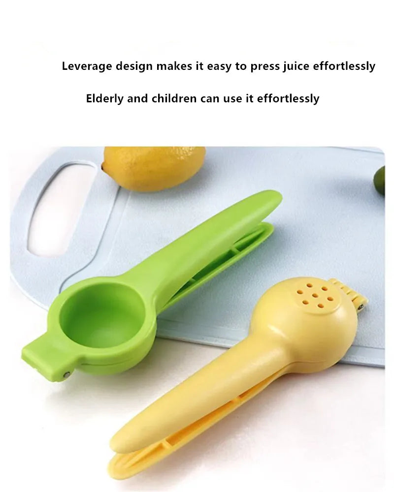 Compact Manual Lemon & Orange Juicer - Mini Citrus Press