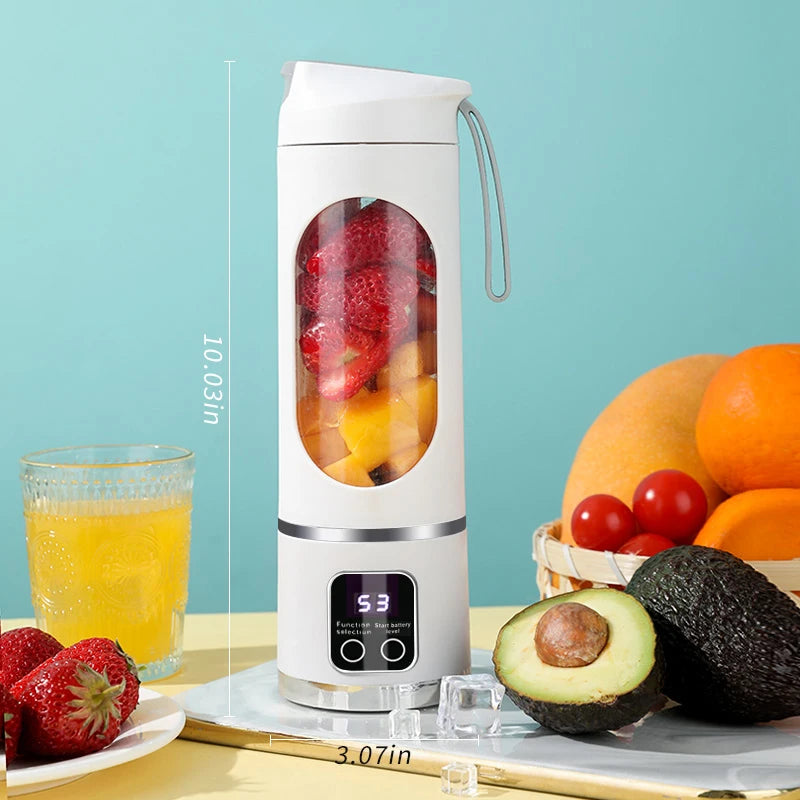 Portable Personal Blender - USB Rechargeable with Stainless Steel Blades