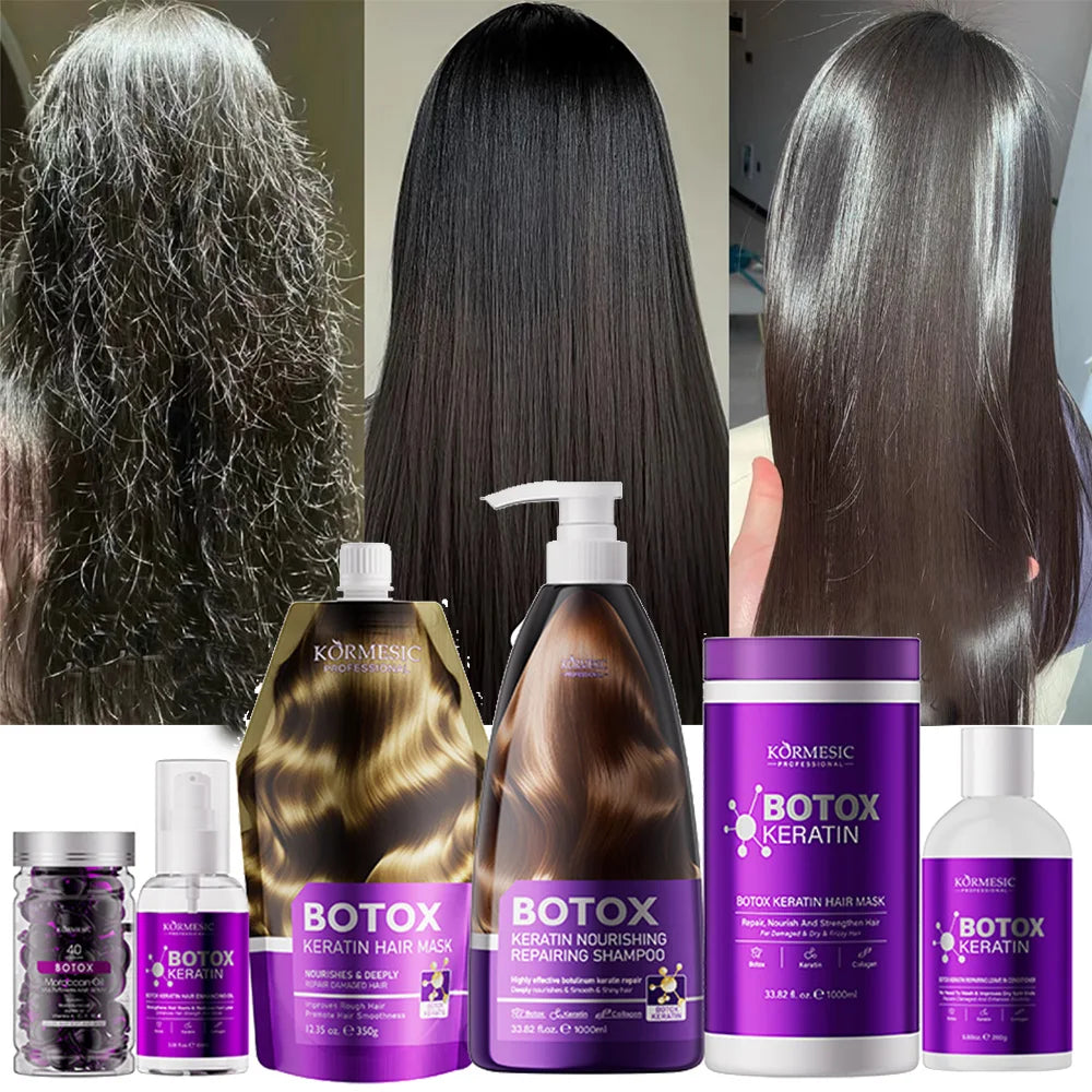 5-Second Keratin Hair Mask - Repair Damaged & Frizzy Hair