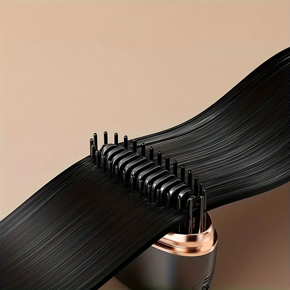 Wireless Straightening Comb - USB Rechargeable Hair Styler