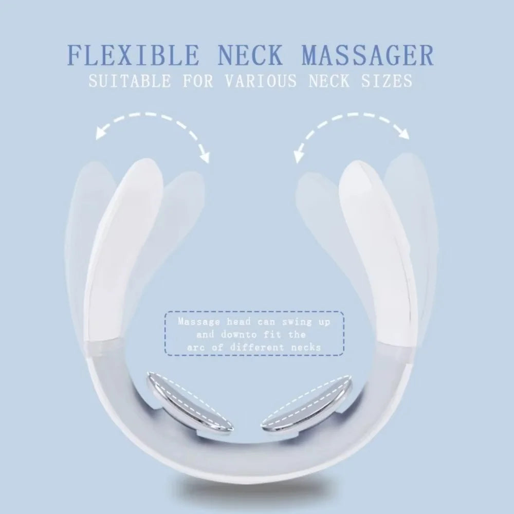 Portable Cervical Neck Massager - Targeted Pain Relief