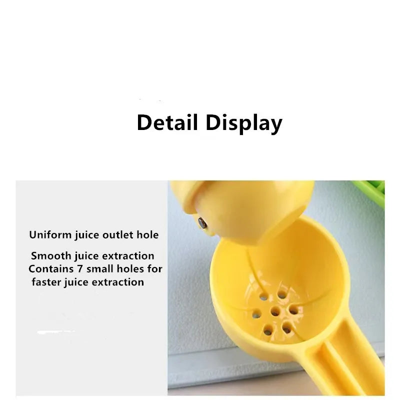 Compact Manual Lemon & Orange Juicer - Mini Citrus Press