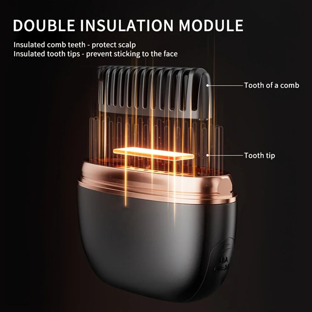 Wireless Straightening Comb - USB Rechargeable Hair Styler