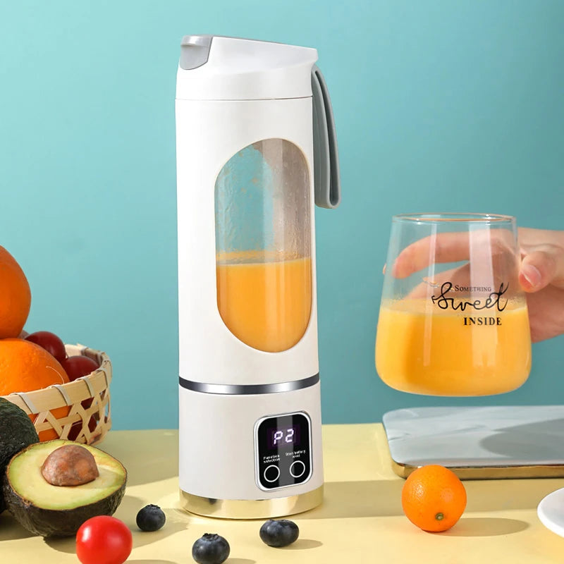 Portable Personal Blender - USB Rechargeable with Stainless Steel Blades
