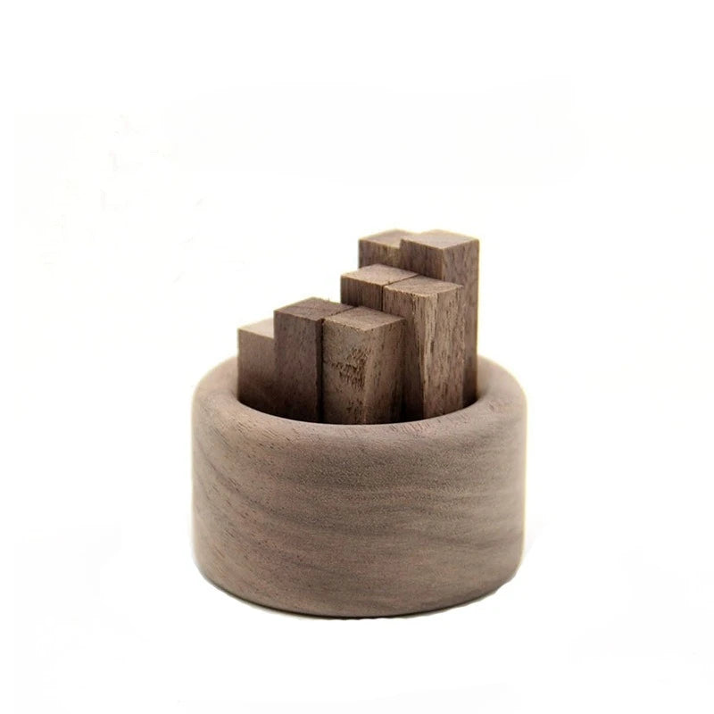 Natural Wood Aroma Diffuser - Perfume-Free Home & Car Fragrance