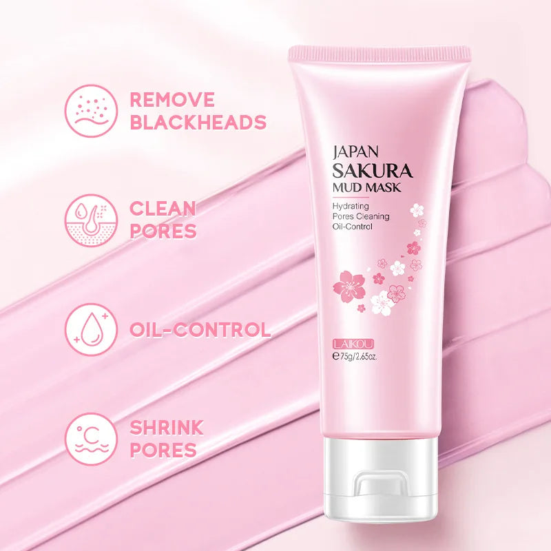 9-Piece Sakura Skincare Set - Complete Korean Beauty Routine