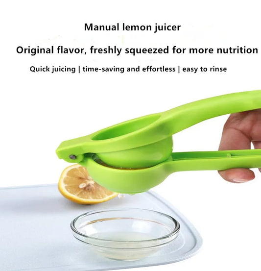 Compact Manual Lemon & Orange Juicer - Mini Citrus Press