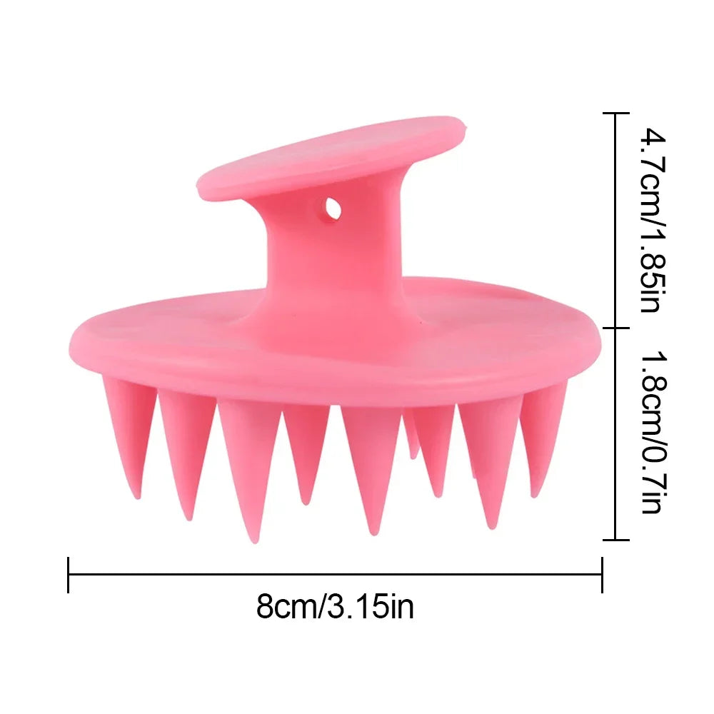 Silicone Scalp Massage Brush - Salon Quality
