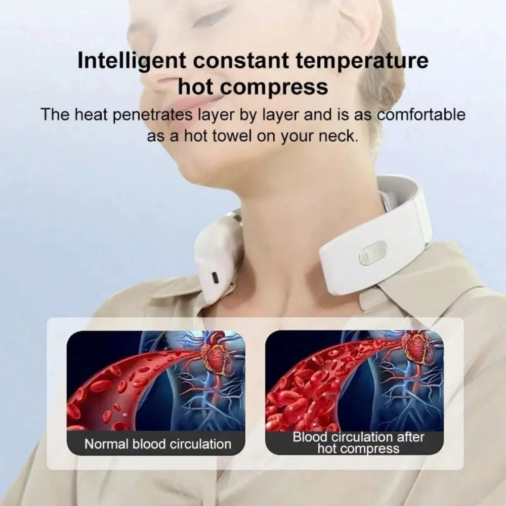 Portable Cervical Neck Massager - Targeted Pain Relief
