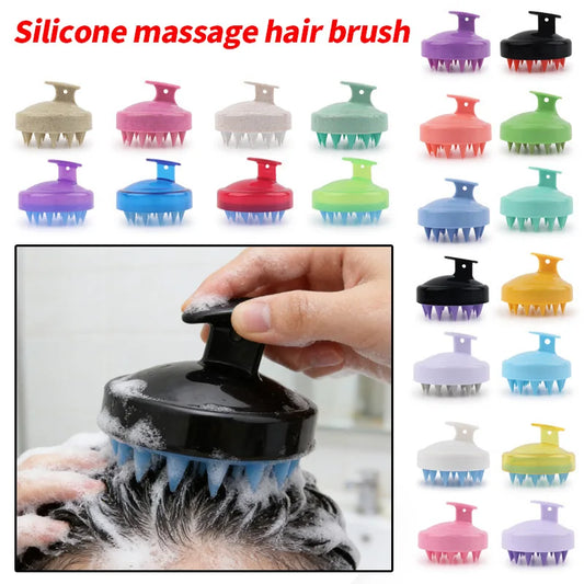 Soft Silicone Scalp Massager - Travel Size