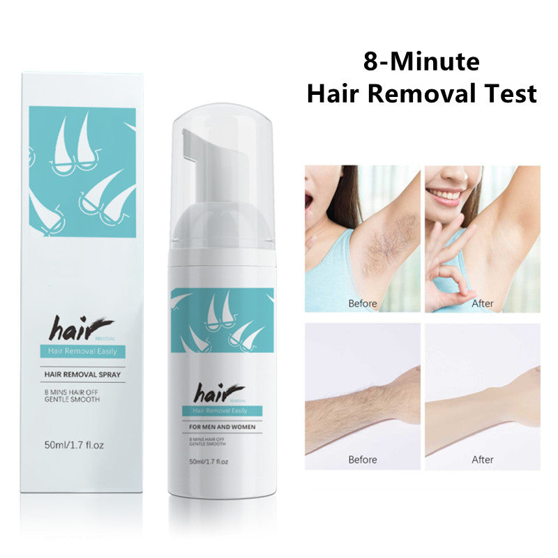 Gentle Hair Removal Mousse - Easy Application Formula