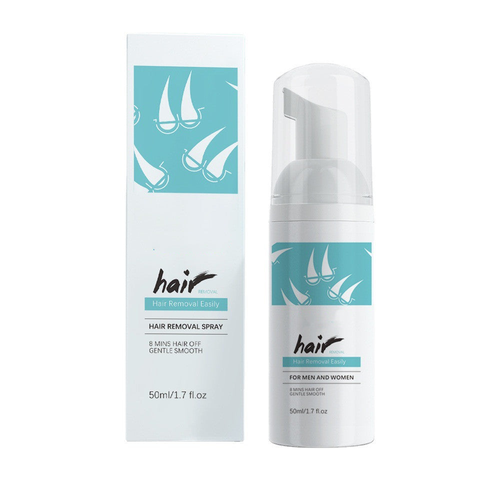 Gentle Hair Removal Mousse - Easy Application Formula