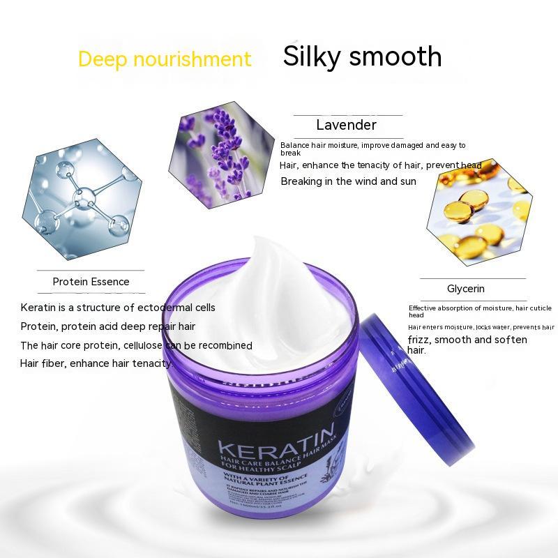 Lavender Deep Repair Hair Mask - Intensive Conditioning Treatment